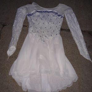 Del arbour ladies small figure skating dress